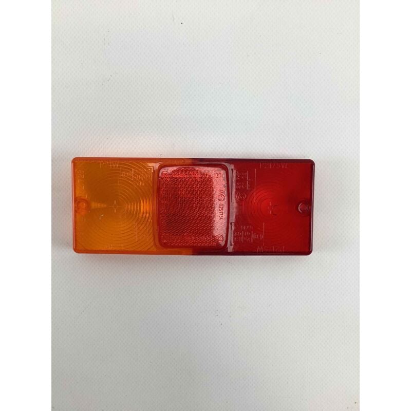 foto del prodotto rodovetro destro e sinistro in plastica colore rosso arancio 35106