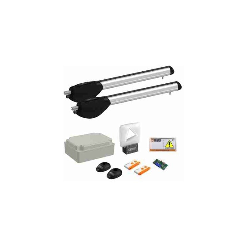 foto del prodotto roger kit r20 510 kit motoriduttori per battenti fino a 3.5 mt 230v lungo veloce