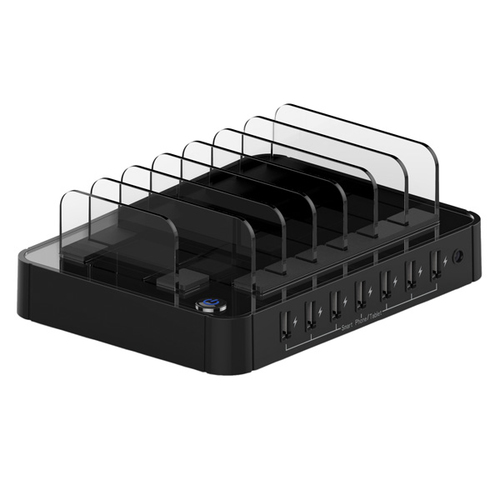 foto del prodotto roline stazione di ricarica usb, 7 porte