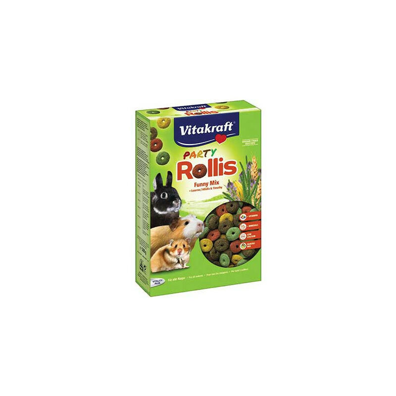 foto del prodotto rollis party food per roditori vitakraft 500 gr