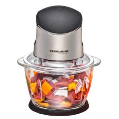 foto del prodotto rommelsbacher multi food chopper 1l stainless steel black schwarz mz 400 mz 400 