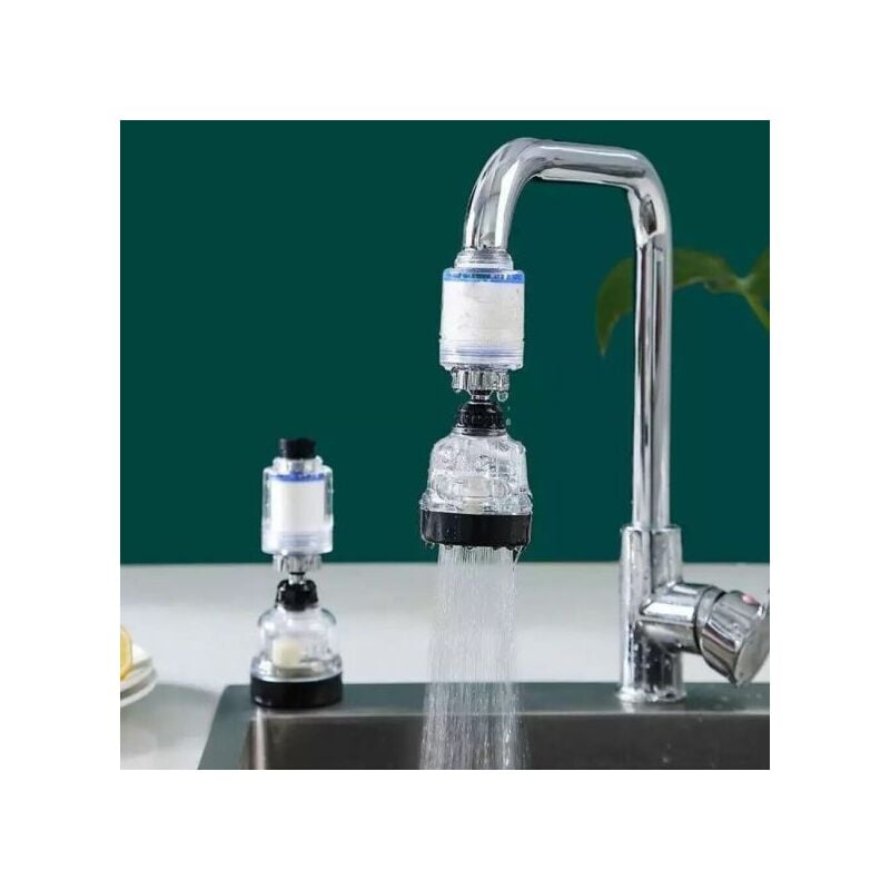 foto del prodotto rompigetto a snodo areatore filtro anticalcare 3 getti per rubinetto ab j308