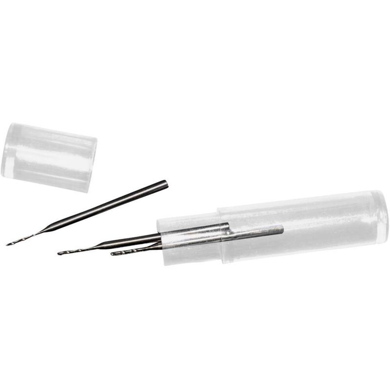 foto del prodotto rona 450691 kit punte per forare pcb 0.6 mm contenuto 3 pz.