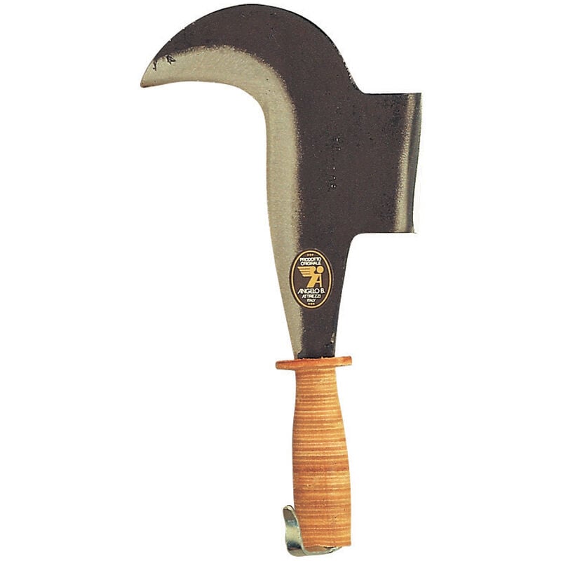 foto del prodotto roncola pennato pennatino caccia toscano c gancio 23cm angelo bergamasco