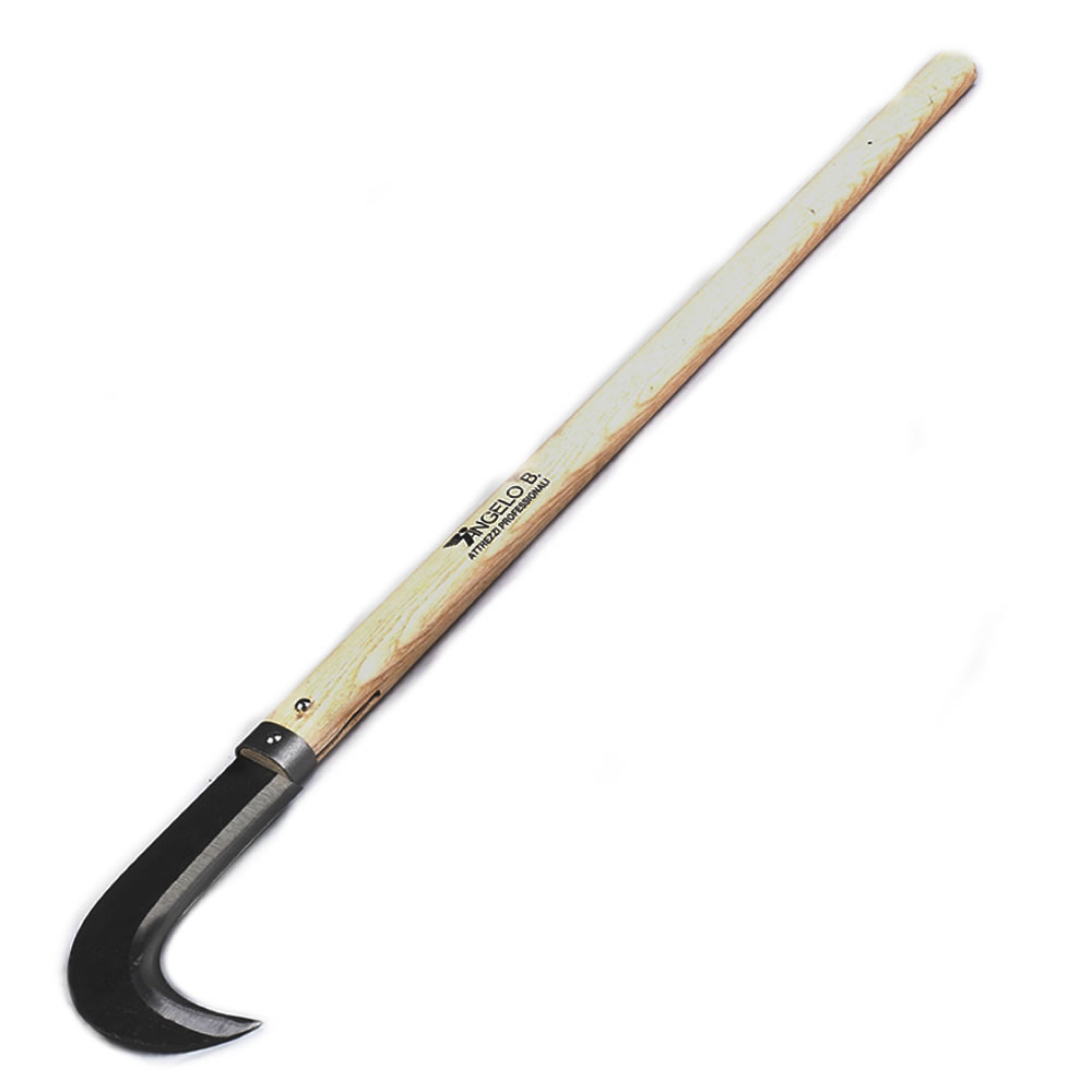foto del prodotto roncola sardegna angelo b. cm 22 manico in legno cm 80 circa