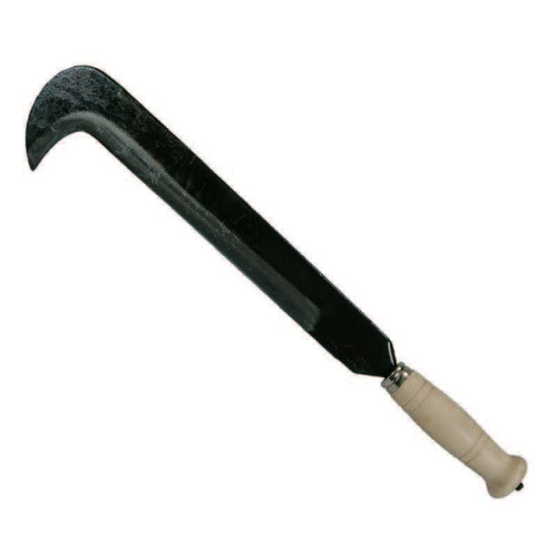 foto del prodotto roncola sfrattarola becco corto lama mm.400