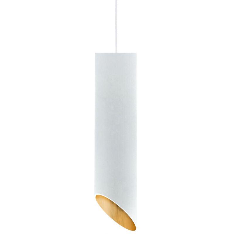 foto del prodotto rond coup sospensione h35 bianco foglia