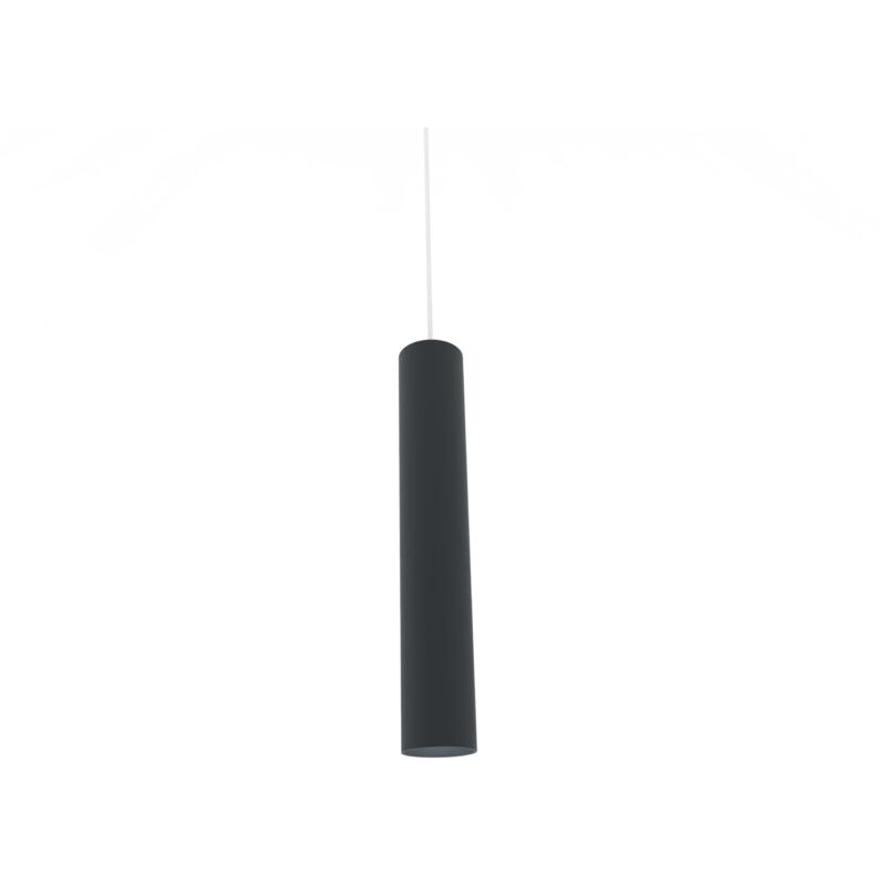 foto del prodotto rond sospensione, 1x gu10, max 42w, metallo, antracite, h.30cm lumicom