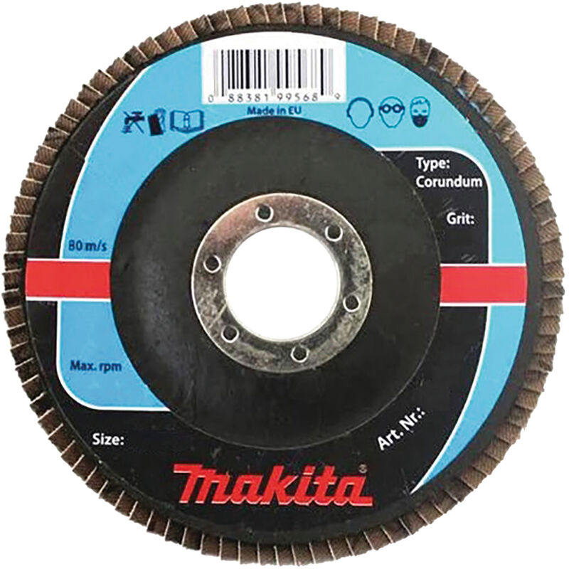 foto del prodotto rondella dentata makita 1 pz. 125 mm 22,23 mm k120 acciaio