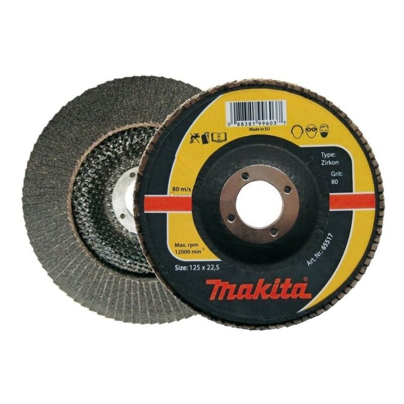 foto del prodotto rondella dentata makita 1 pz. 125 mm 22,23 mm k40 acciaio inox