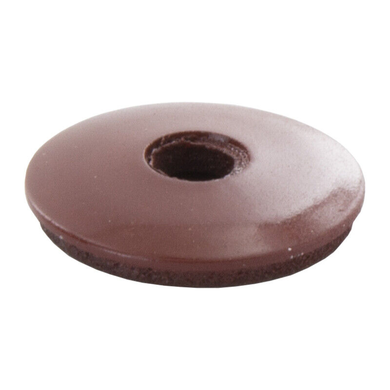 foto del prodotto rondella ferro tonda con guarnizione 6,7x22 rosso siena. prezzo per 1 pezzo.