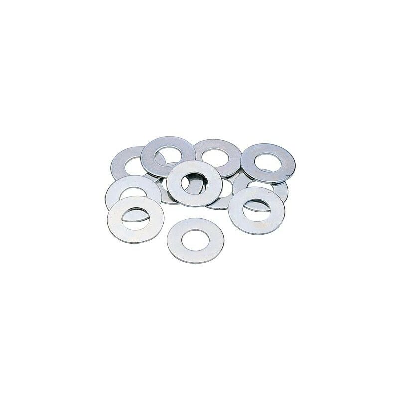 foto del prodotto rondella liscia in acciaio zincato 16 viswood 17 x 33 x 1,5 mm confezione 200 rod16