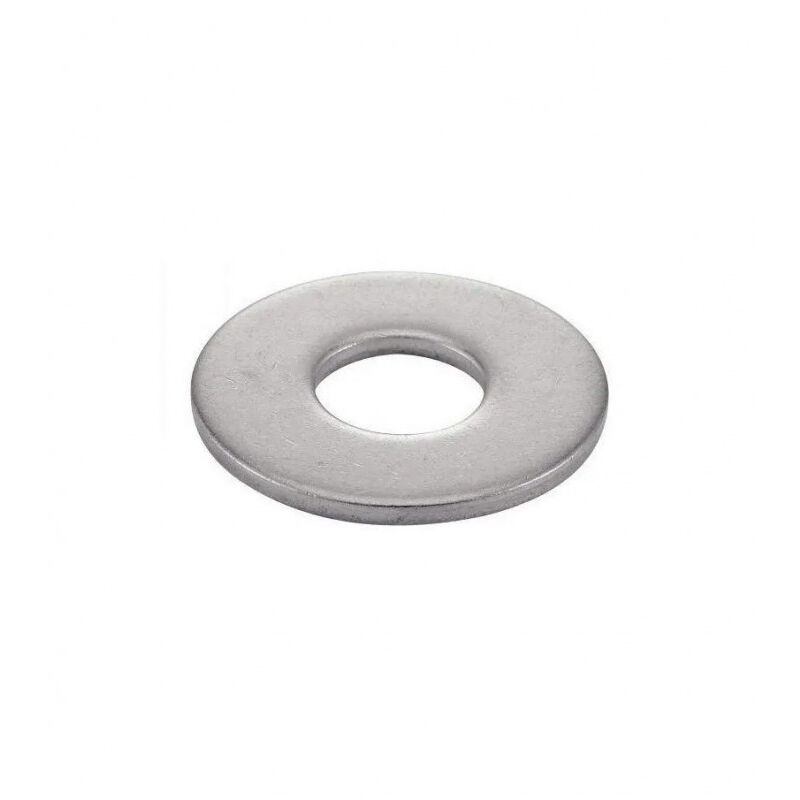 foto del prodotto rondella media in acciaio inox a2, diametro 6 mm, 80 pezzi.