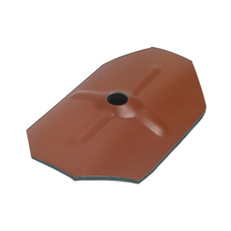 foto del prodotto rondella ottag. acciaio c espanso 75x50 rosso teg. prezzo per 1 pezzo.