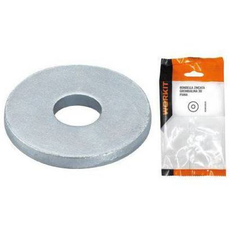 foto del prodotto rondella piana grembialina 4d zincata self workit