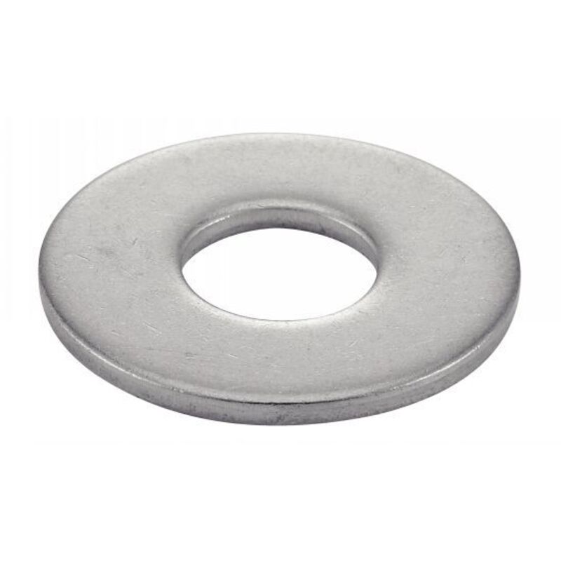foto del prodotto rondella piatta larga tipo l acciaio inox a2 10 mm confezione da 100 pz.