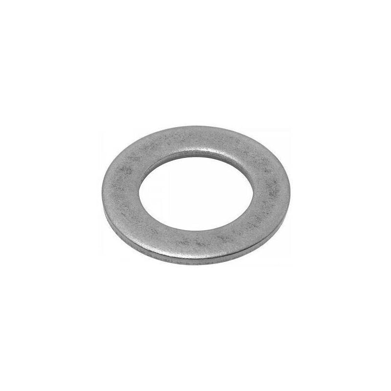 foto del prodotto rondella piatta stretta in acciaio zincato 7 viswood 7,5 x 1,5 x 14 mm confezione 200 zu7