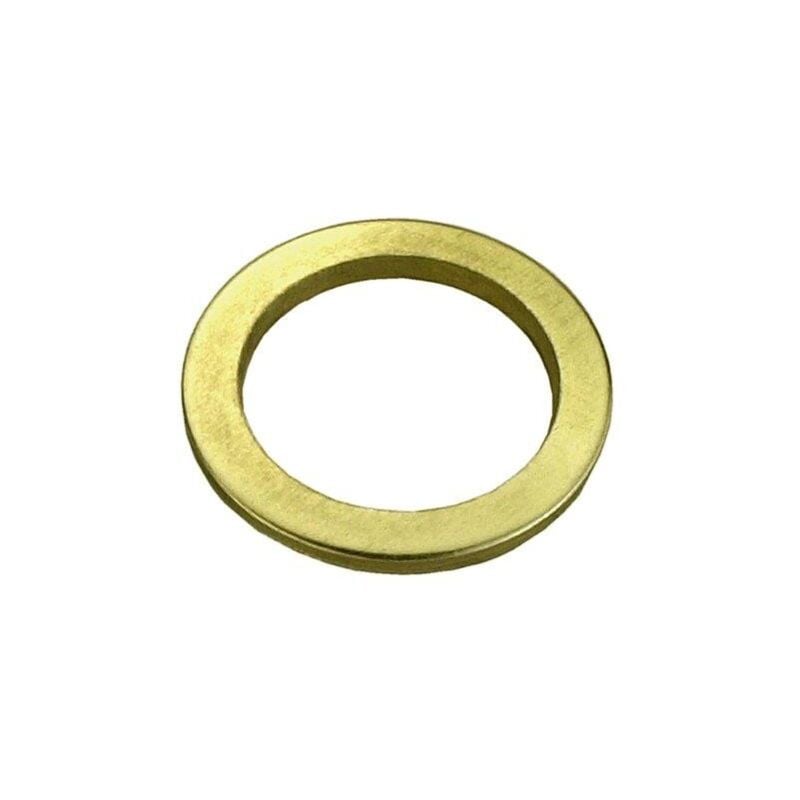 foto del prodotto rondelle alzaporta in ottone 14 mm. 6 pz.