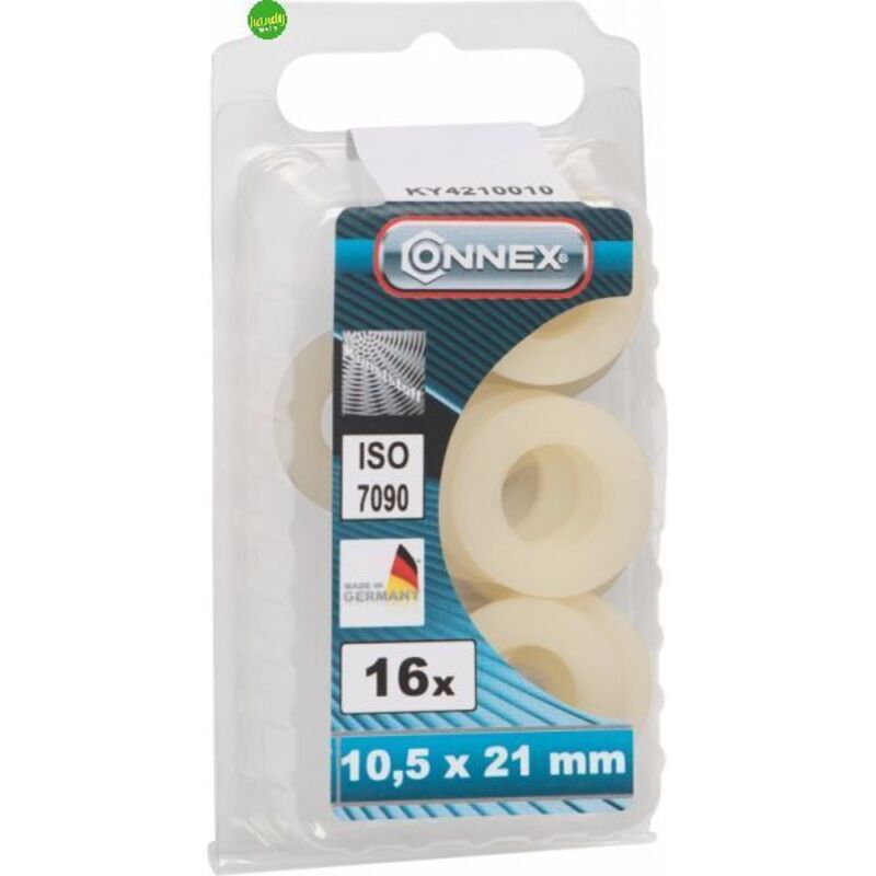 foto del prodotto rondelle plastica m 10,5x21 pezzi 16 masidef