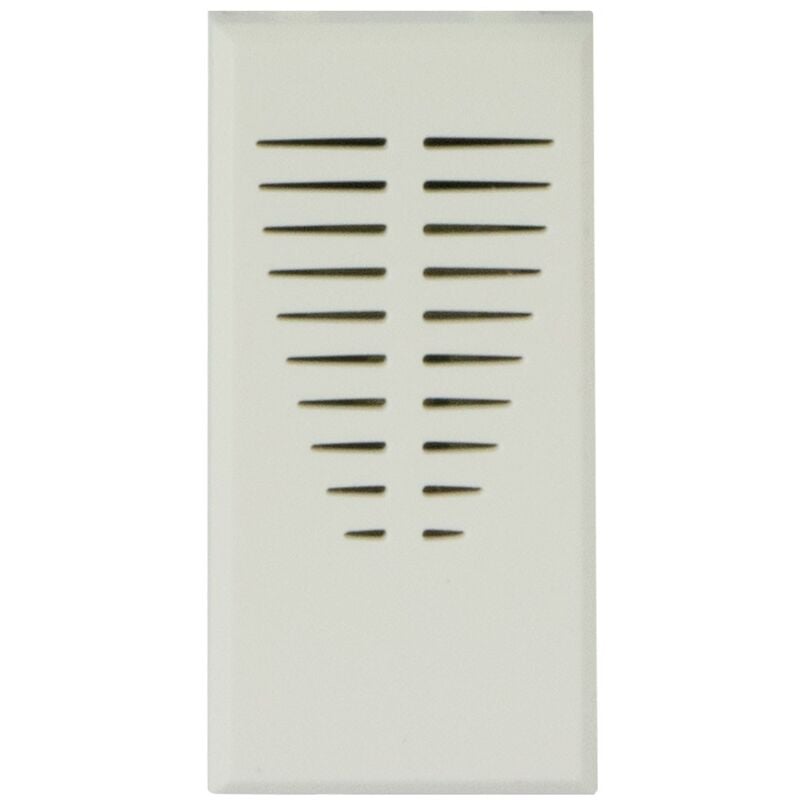 foto del prodotto ronzatore 1 modulo 230vac bianco s44 serie ave whitek 446031