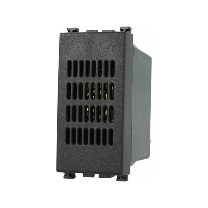 foto del prodotto ronzatore 220v nero compatibile vimar arke' sd91008