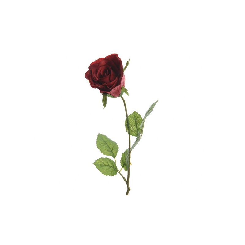 foto del prodotto rosa decorativa rossa h45cm