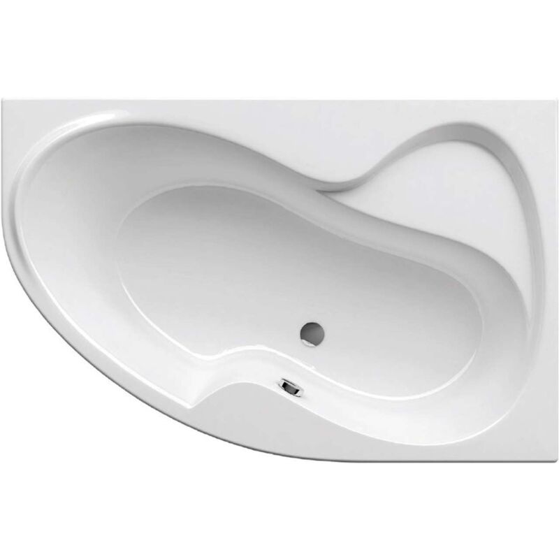 foto del prodotto rosa ii vasca asimmetrica 150 p, 150x105 cm, destra, bianco cj21000000 ravak