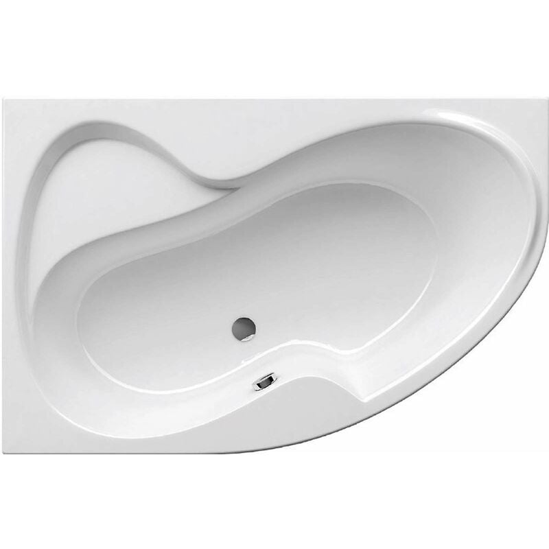 foto del prodotto rosa ii vasca da bagno ad angolo 170x105 cm, sx, bianco c221000000 ravak
