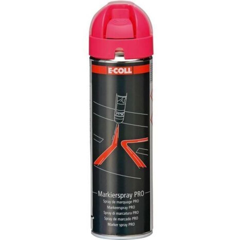 foto del prodotto rosa marcatura spray 500ml e-coll a 12