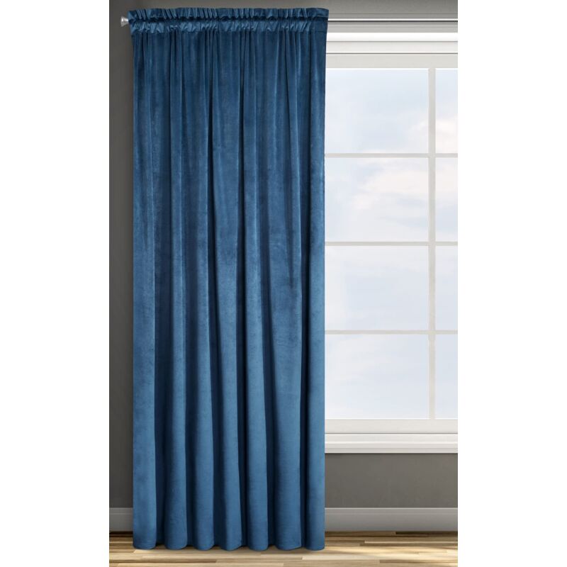 foto del prodotto rosa tenda in velluto con fettuccia arricciatenda 1 unit , soffice, pannello, drappo classico, glamour, elegante, soggiorno, camera da letto, 290