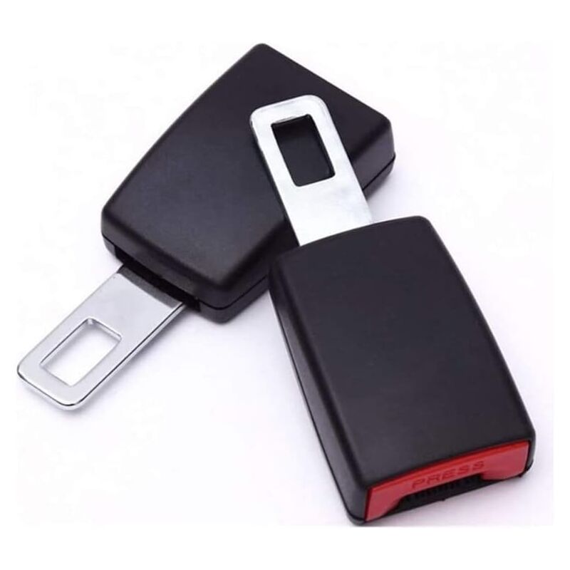 foto del prodotto rosemary 2 clip di bloccaggio con fibbia di estensione regolabile per cintura di sicurezza dell auto