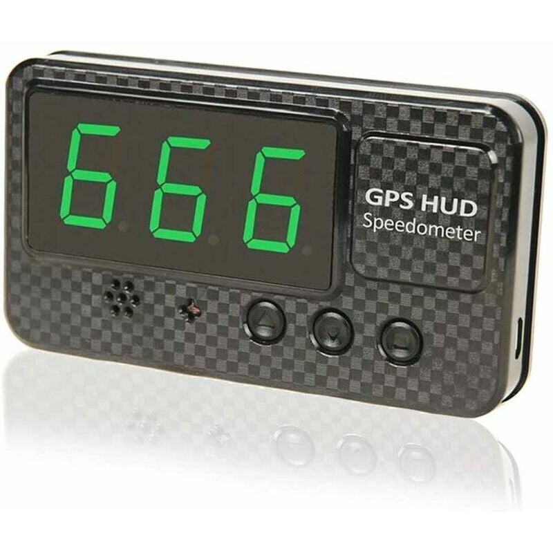 foto del prodotto rosemary c60 5.5 tachimetro digitale gps universale hud head up display avviso di eccesso di velocit avviso di stanchezza alla guida progetto