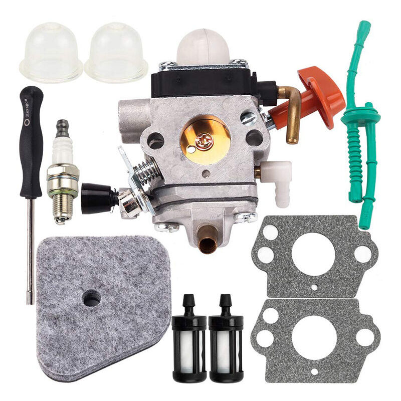 foto del prodotto rosemary lablanc kit carburatore per sthil fs87 fs90 fs100 fs110 fs130 hl95 hl100 ht100 ht101 km90 km100 km110 sp90 tagliasiepi 4180 120 0610