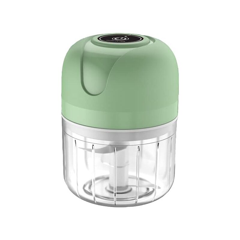 foto del prodotto rosemary lablanc tritatutto elettrico ricaricabile tramite usb, mini tagliaverdure da 250 ml, mini robot da cucina, tritatutto, robot mixer,