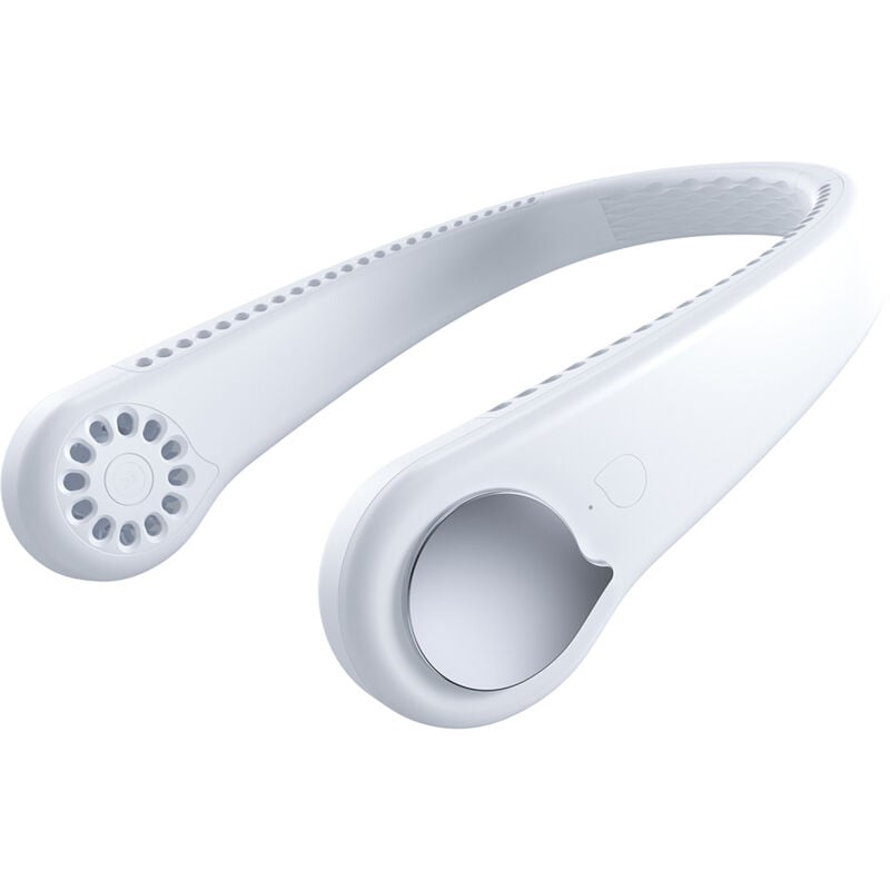 foto del prodotto rosemary lablanc ventilatore portatile usb senza pale silenzioso con flusso d aria a 360 , mini ventilatore portatile da collana, ventilatore usb
