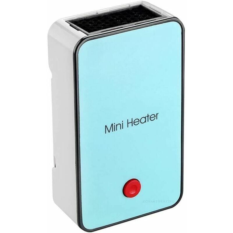 foto del prodotto rosemary mini riscaldatore, piccolo riscaldatore portatile per dormitorio blu