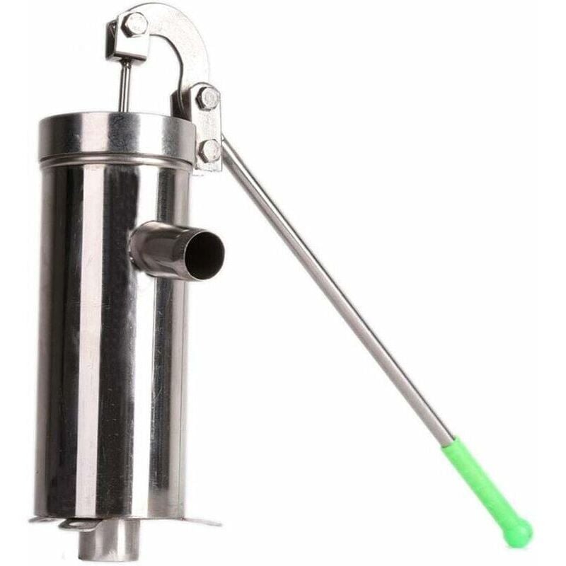 foto del prodotto rosemary pompa manuale per acqua, pompa per acqua a pressione con tubo dritto, pompa per acqua con agitatore in acciaio inossidabile, pompa per