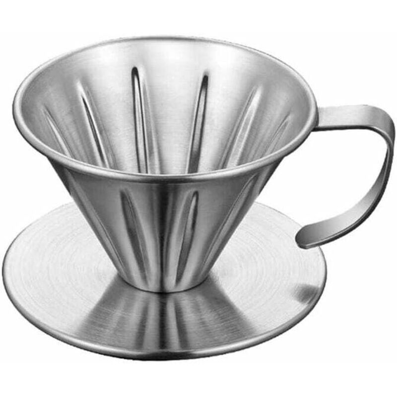 foto del prodotto rosemary portafiltro per caff in acciaio inossidabile, filtro per caff riutilizzabile, filtro per caff riutilizzabile v60, cestini per caff a