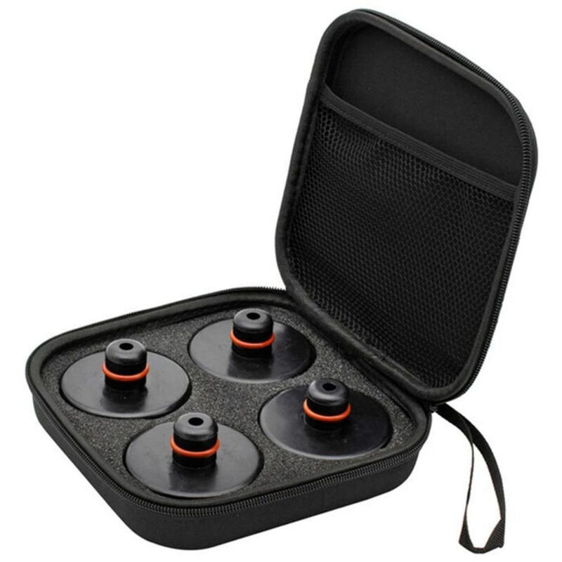 foto del prodotto rosemary supporto di sollevamento per tesla model 3 s x y, 4 supporti con custodia, accessori per veicoli tesla