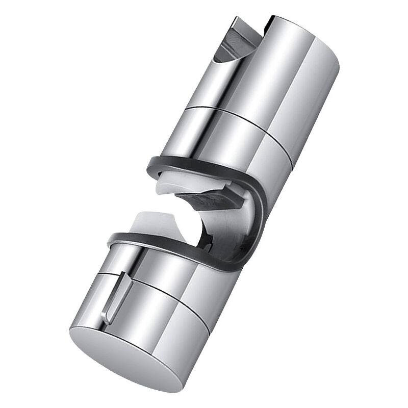 foto del prodotto rosemary supporto per soffione doccia regolabile, supporto per soffione doccia da bagno, diametro 23 25 mm, per asta doccia, cromato, pb10s25 ch
