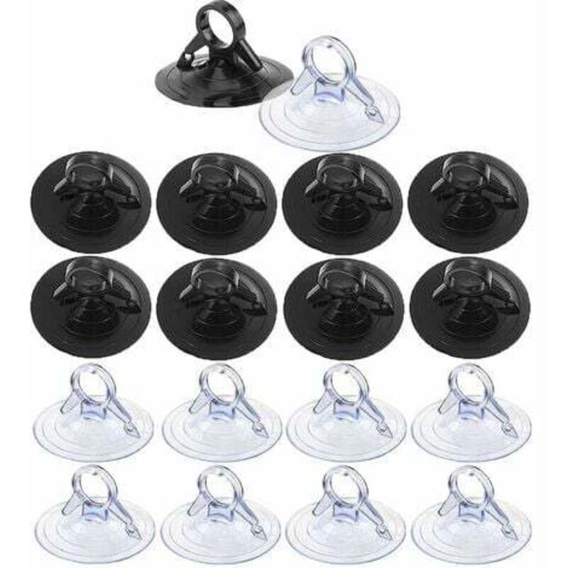 foto del prodotto rosemary ventosa da 45 mm, 60 ventose trasparenti, ventosa per auto senza ganci, piccola ventosa trasparente per parasole auto, cucina, bagno,