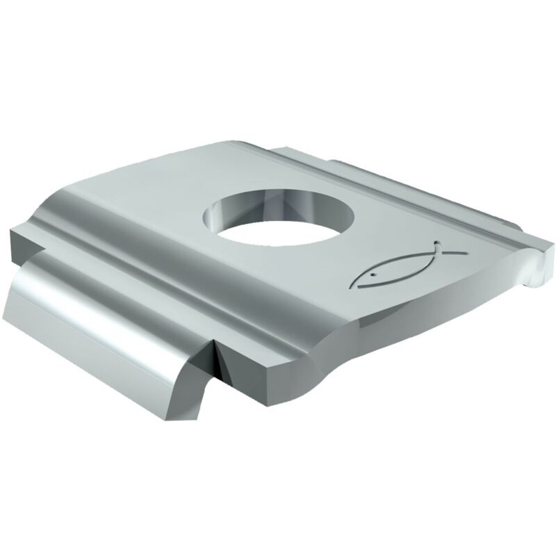 foto del prodotto rosetta sagomata hk 31 con foro 8.5mm per profili fls fischer 00538663