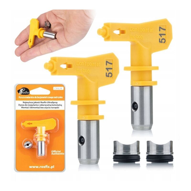 foto del prodotto rosfix 2x ugelli per verniciatura modello 517