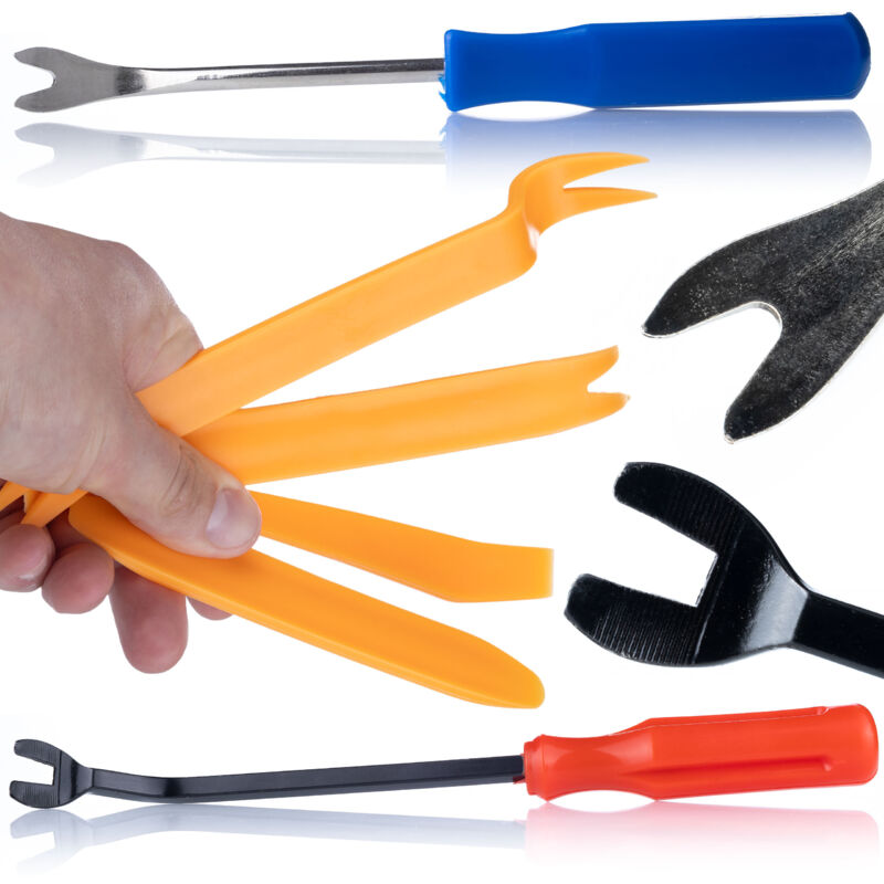 foto del prodotto rosfix set di attrezzi per togliere i prigionieri dell auto, 6 pz.