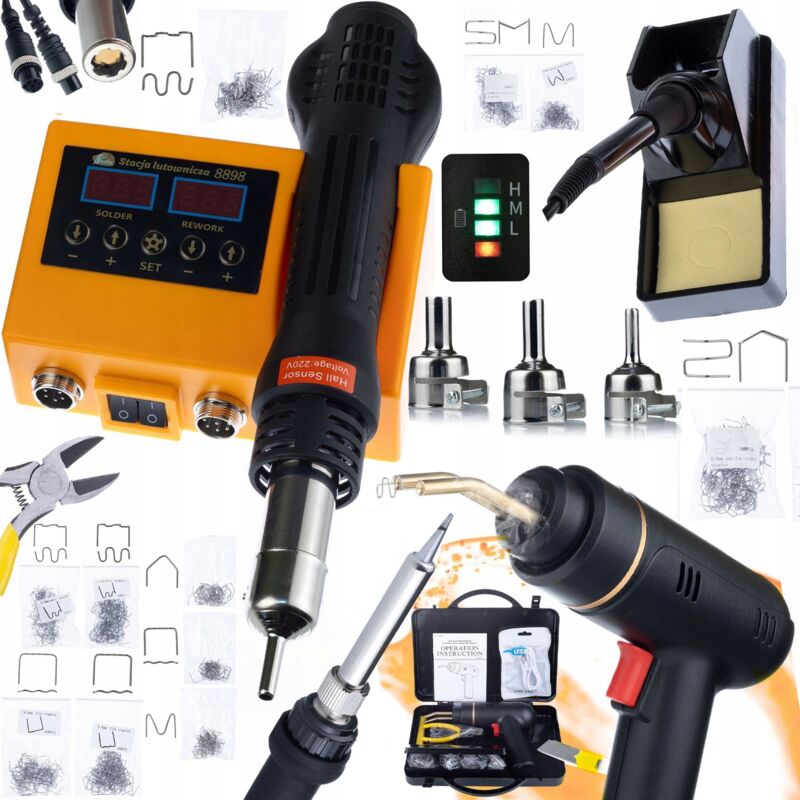 foto del prodotto rosfix stazione saldante rosfix 2in1 aria calda e 900m rosfix orange husky oh660 electric serie s cucitrice a batteria rosfix black killer