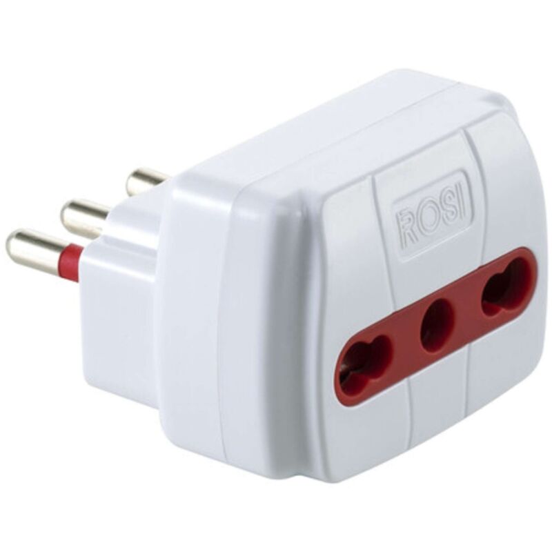 foto del prodotto rosi 78025 adattatore semplice 10a presa bip c limit