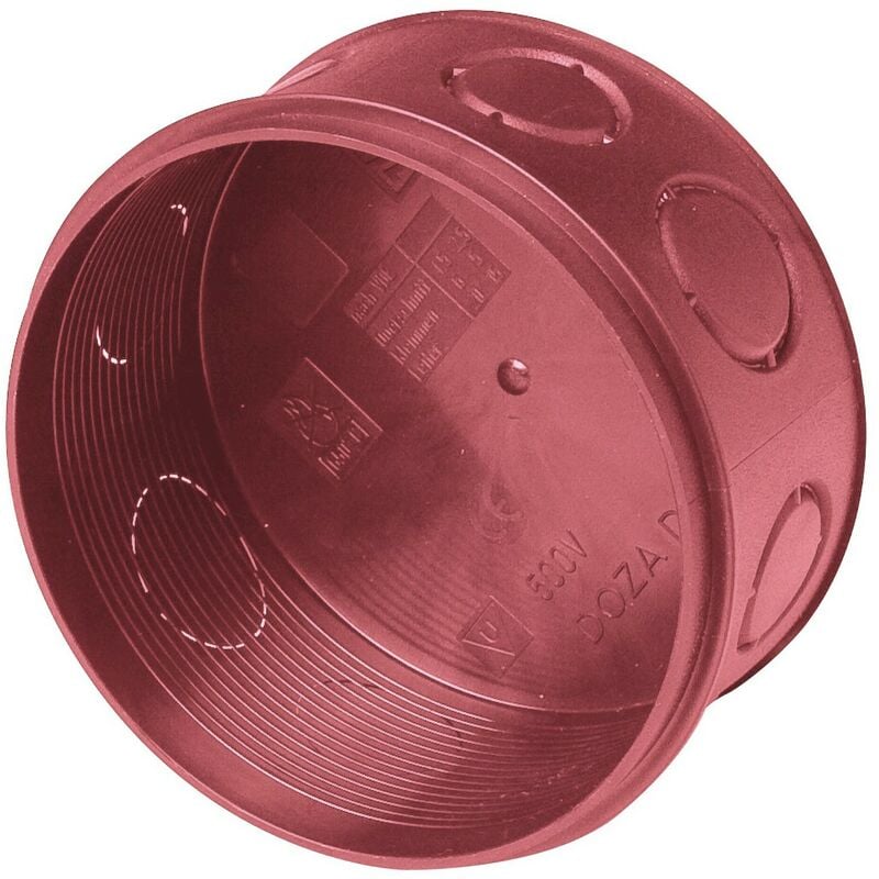 foto del prodotto rosi - cassetta derivazione incasso ip40 d.80x40 elettrocanali pz 1,0