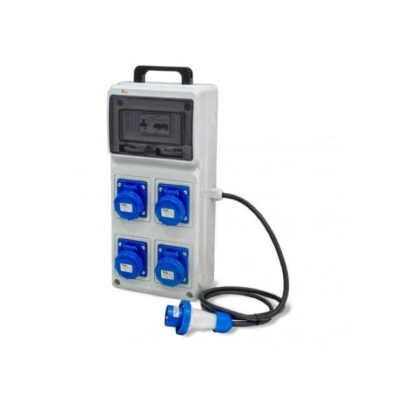 foto del prodotto rosi quadro asc materiale elettrico 2x4p 2x3p 16a 2242