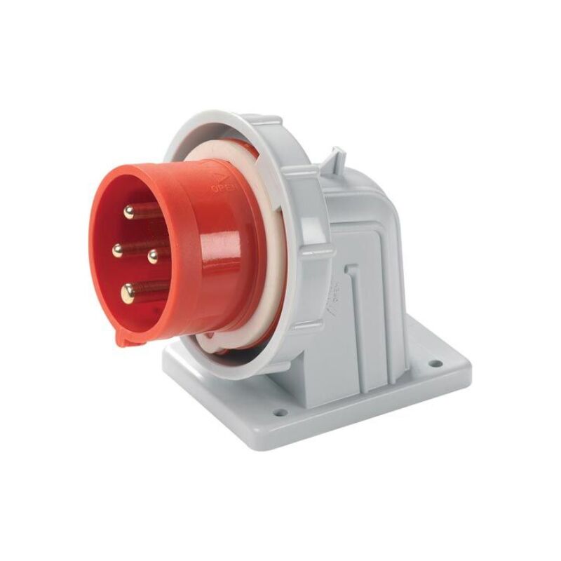 foto del prodotto rosi spina industriale da parete, 380v, 3p t, 32a, ip67 1001066