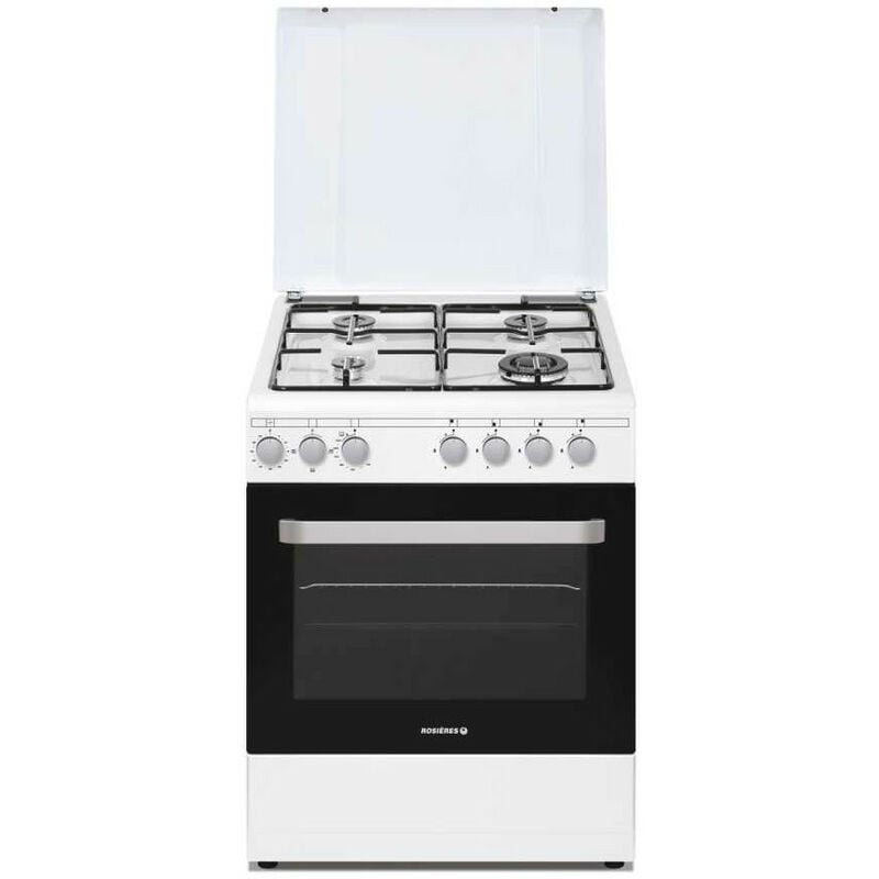 foto del prodotto rosieres cucina a gas 63l 4 luci bianca rgg663csw e